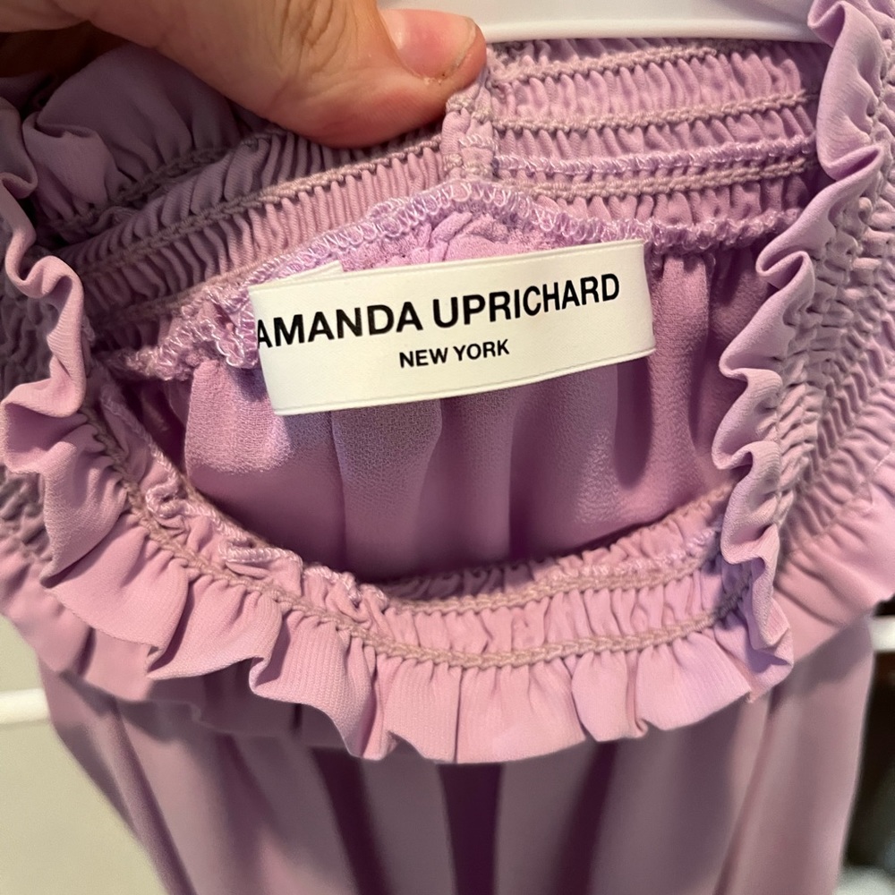 Amanda Uprichard Kimmie Dress in Purple!